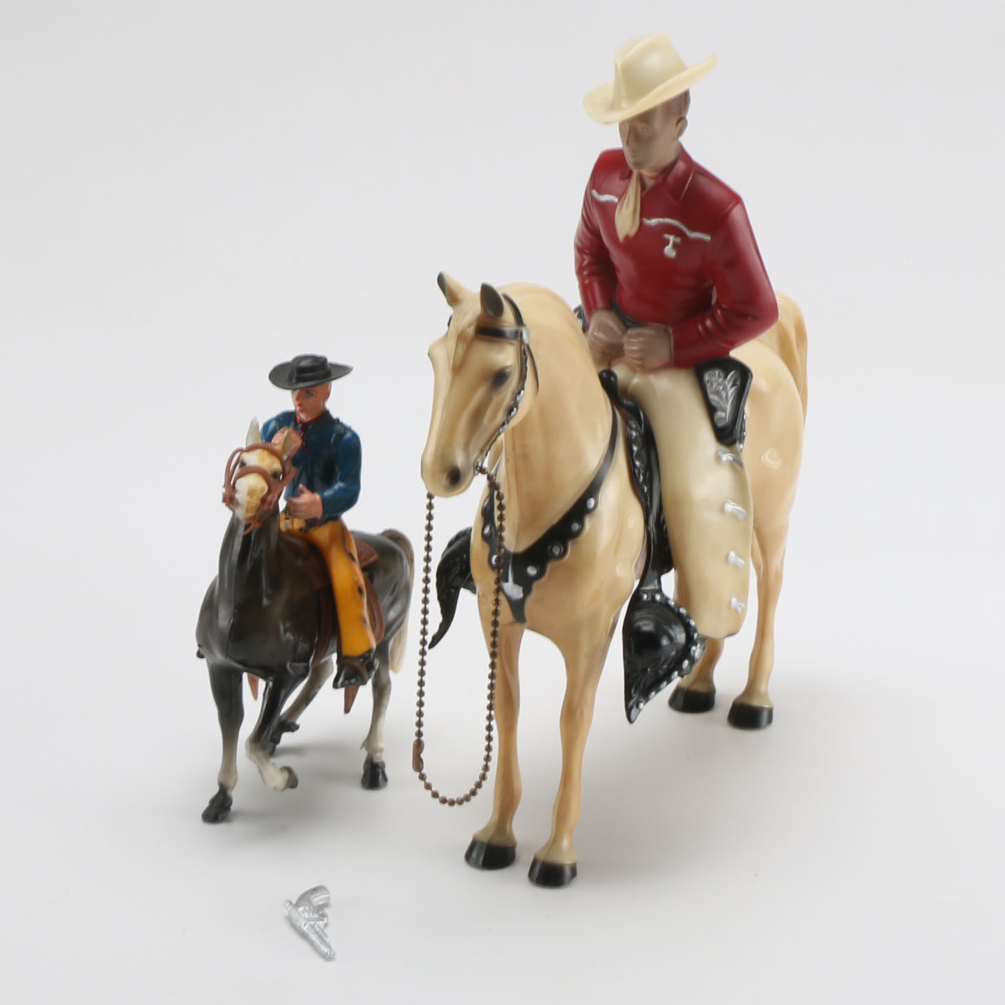 1950s Western Toys Featuring a Hartland Cowboy and Horse