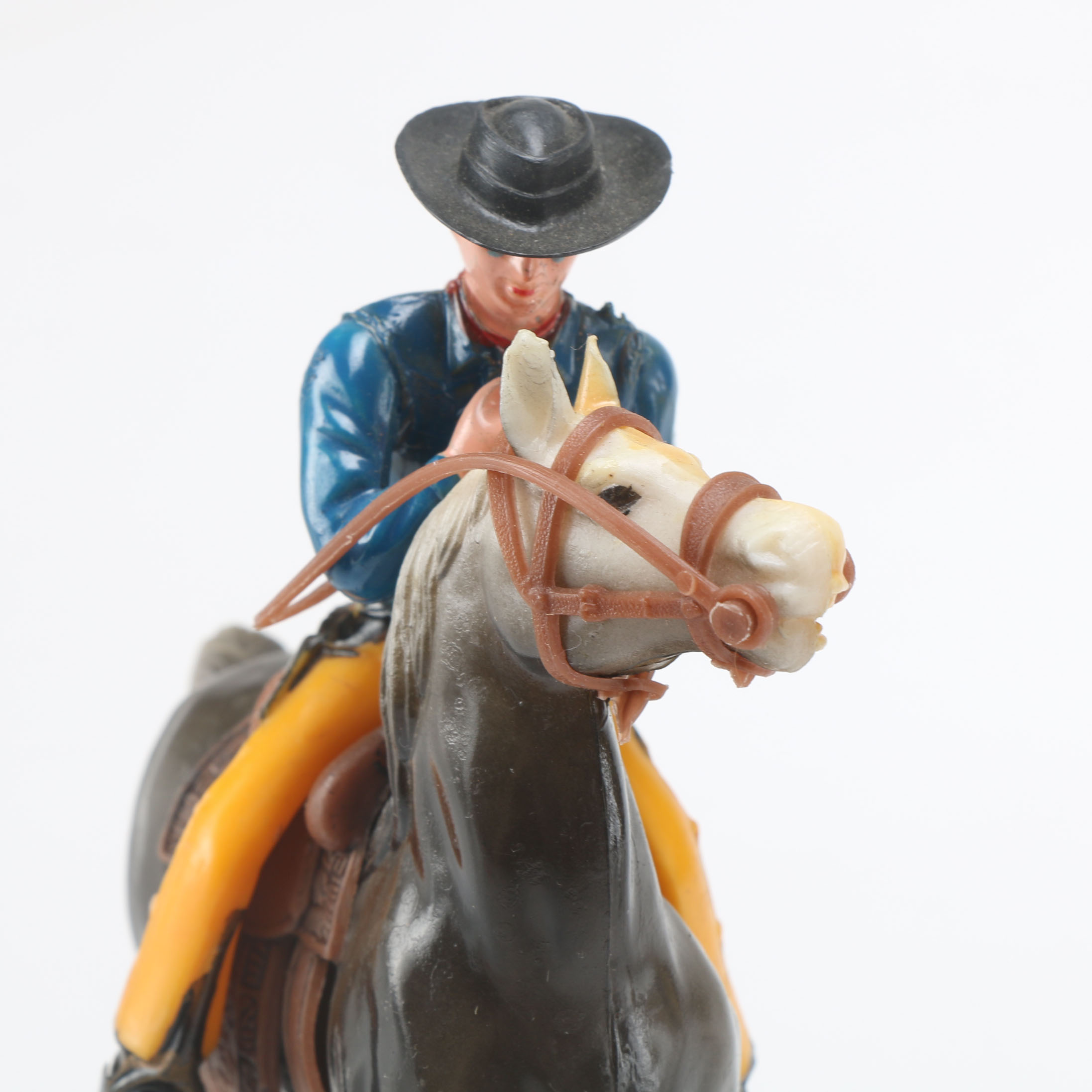 1950s Western Toys Featuring a Hartland Cowboy and Horse