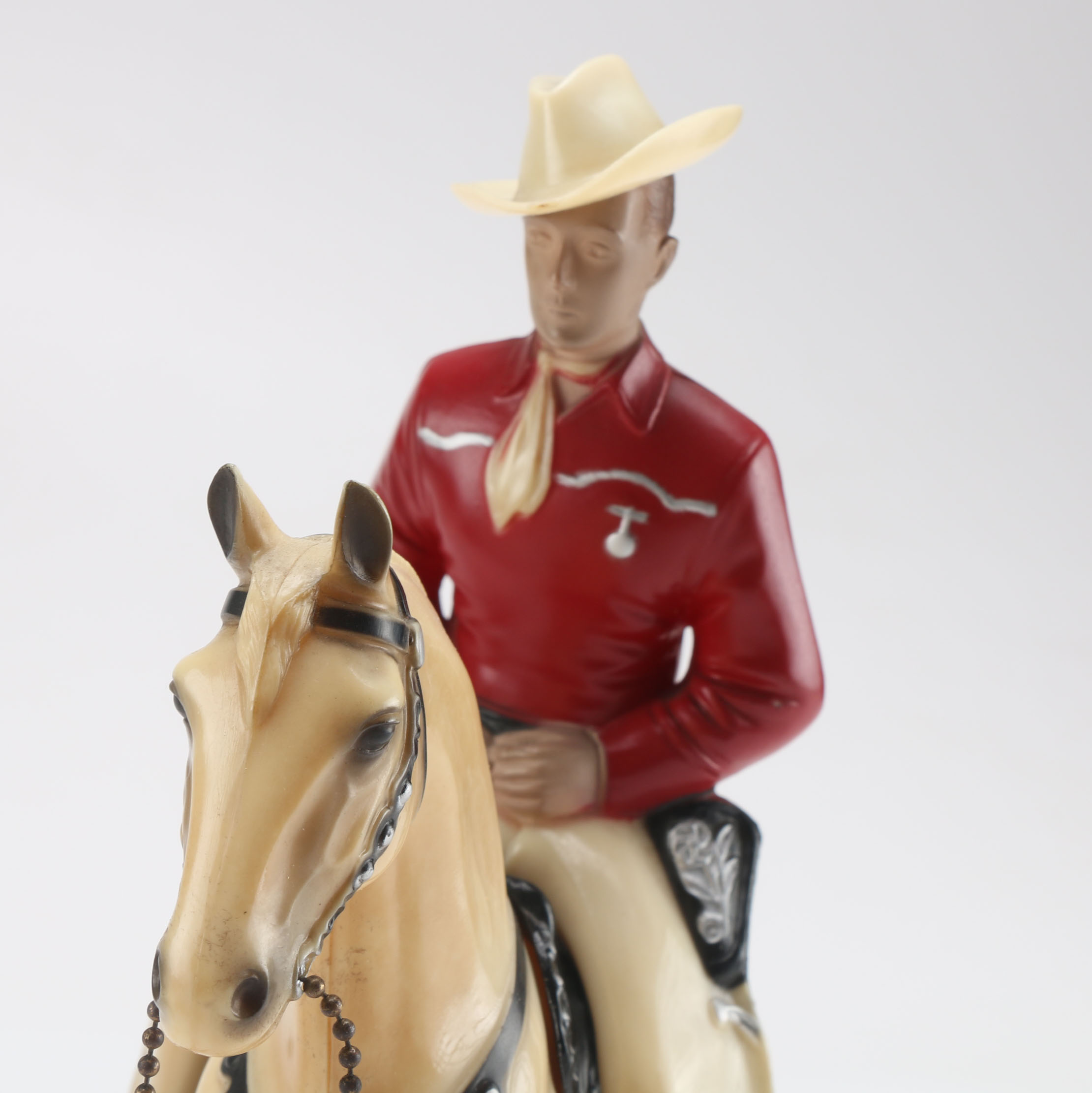 1950s Western Toys Featuring a Hartland Cowboy and Horse