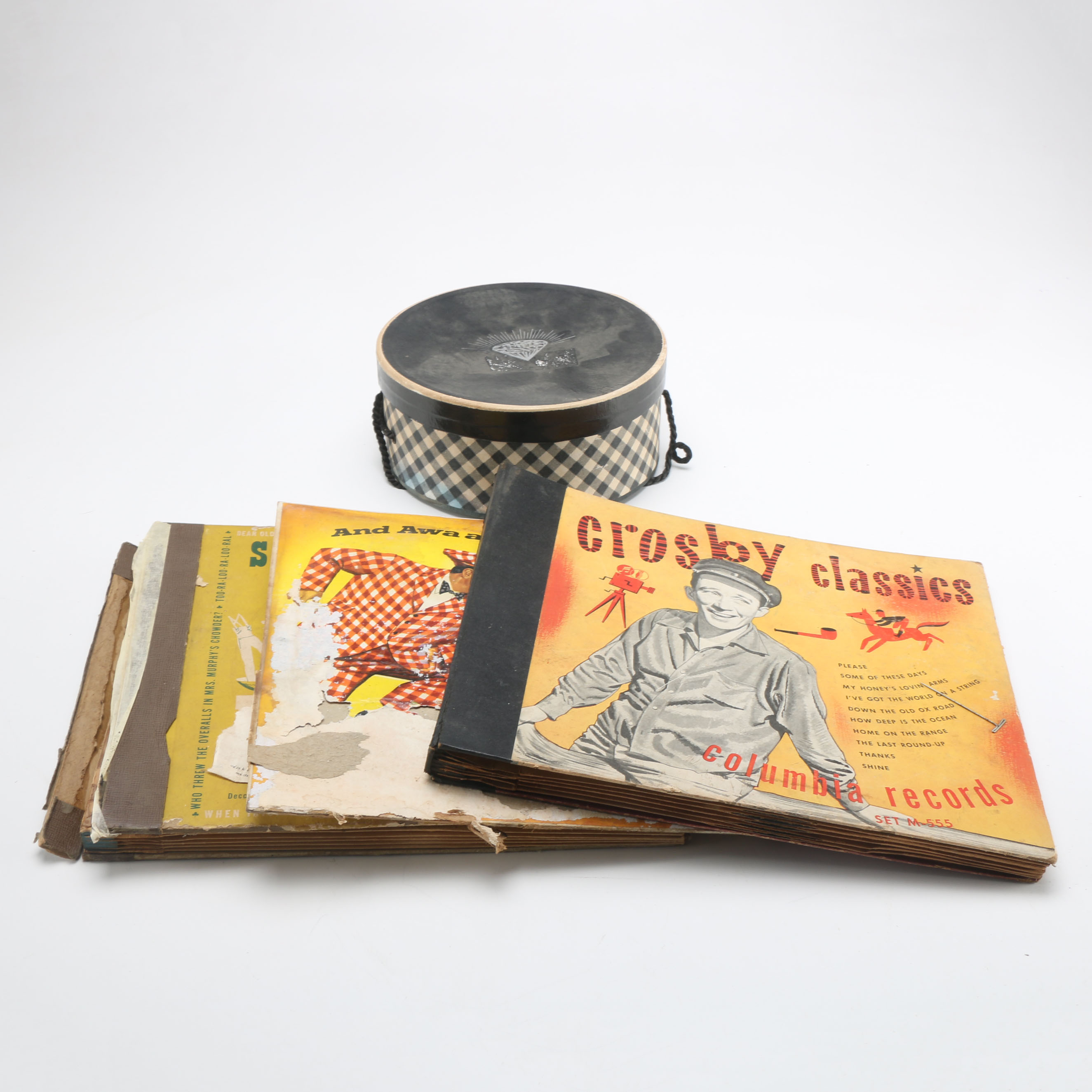45 and 78 RPM Records Including Bing Crosby, Jackie Gleason