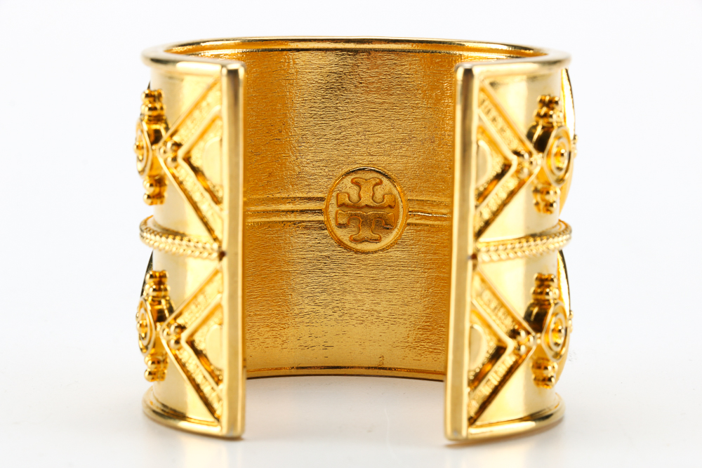 Tory Burch Gold Plated Cuff Bracelet