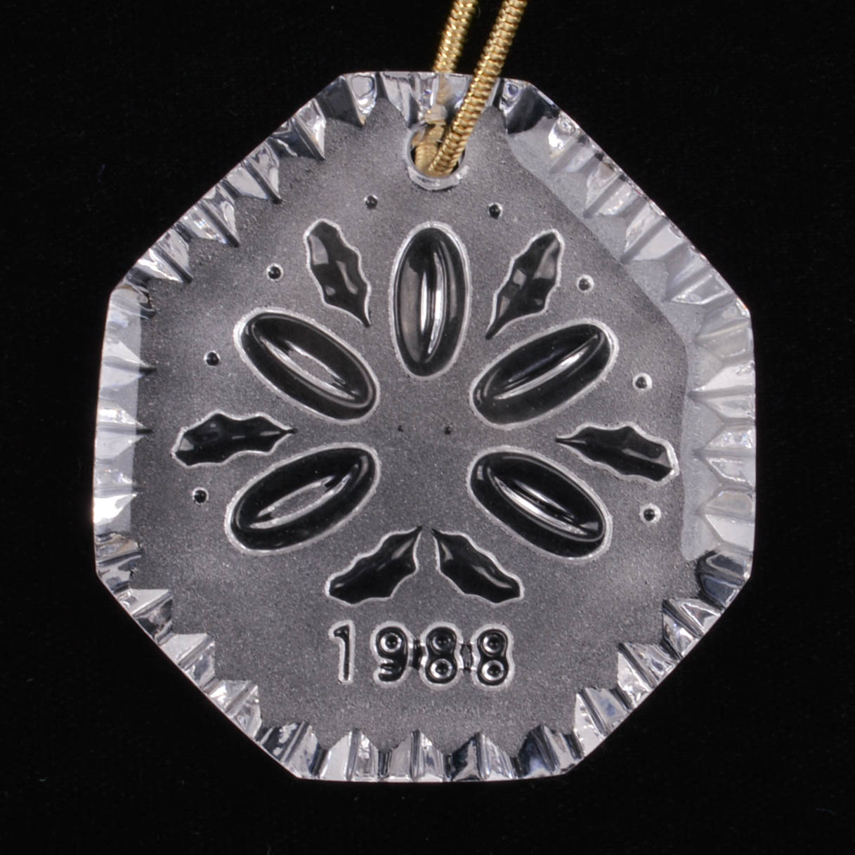 Complete Waterford Crystal Set "12 Days of Christmas" Ornaments