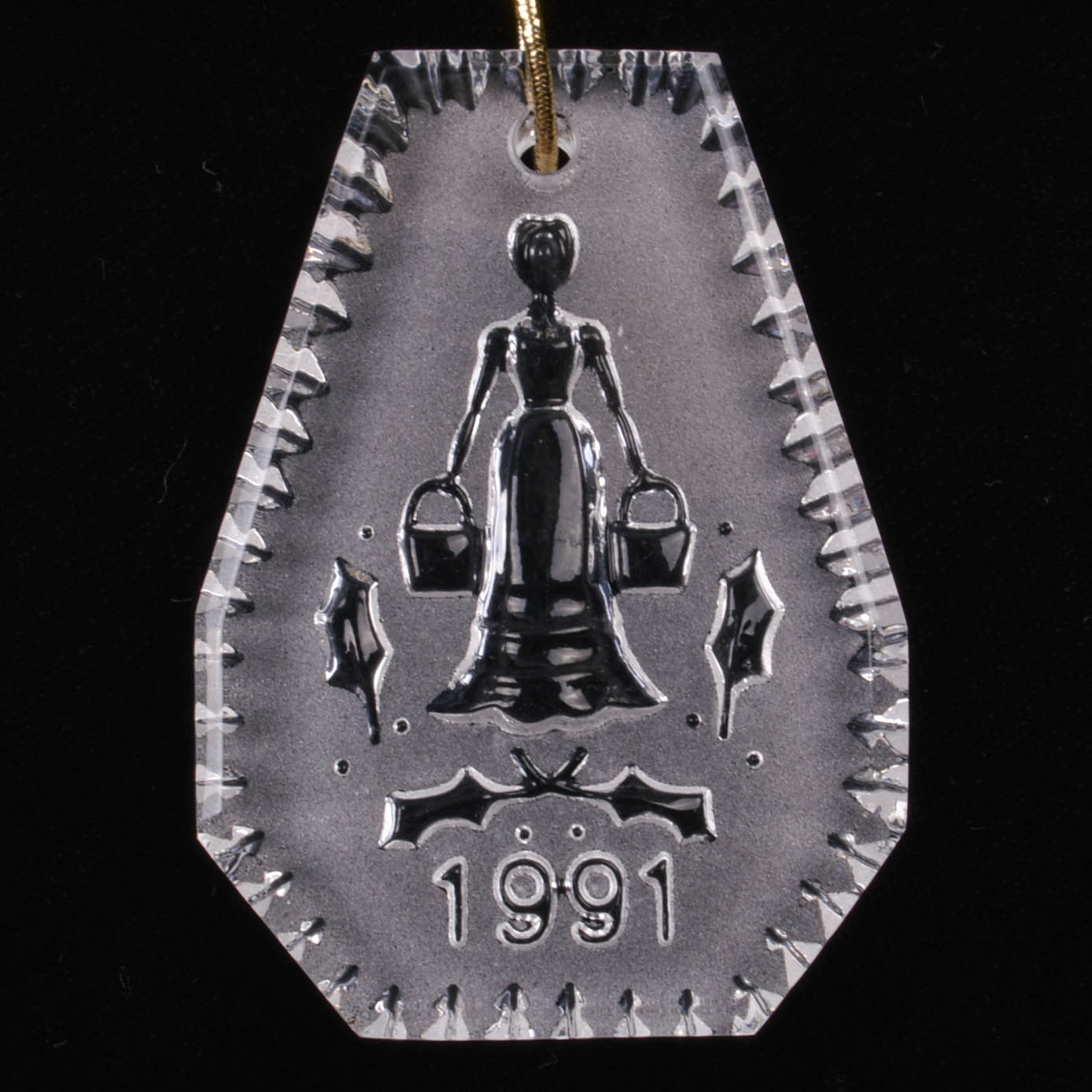 Complete Waterford Crystal Set "12 Days of Christmas" Ornaments