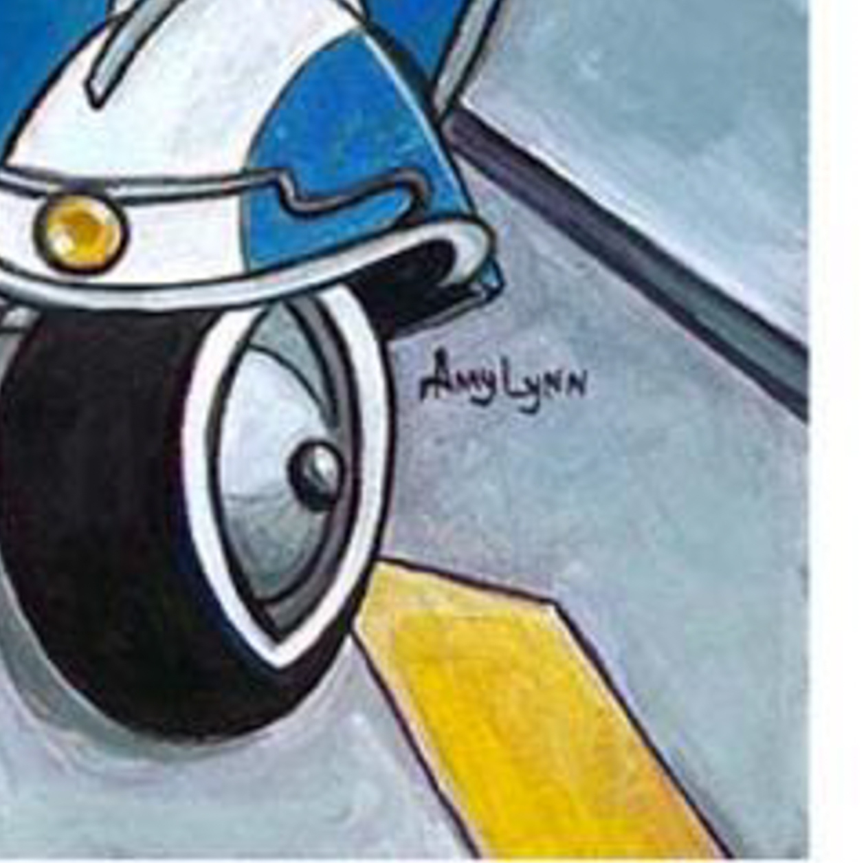 Amy Lynn - "Sidecar Adventures" Giclee