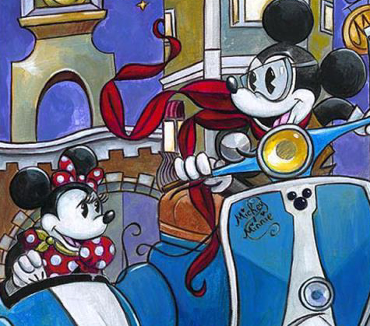 Amy Lynn - "Sidecar Adventures" Giclee