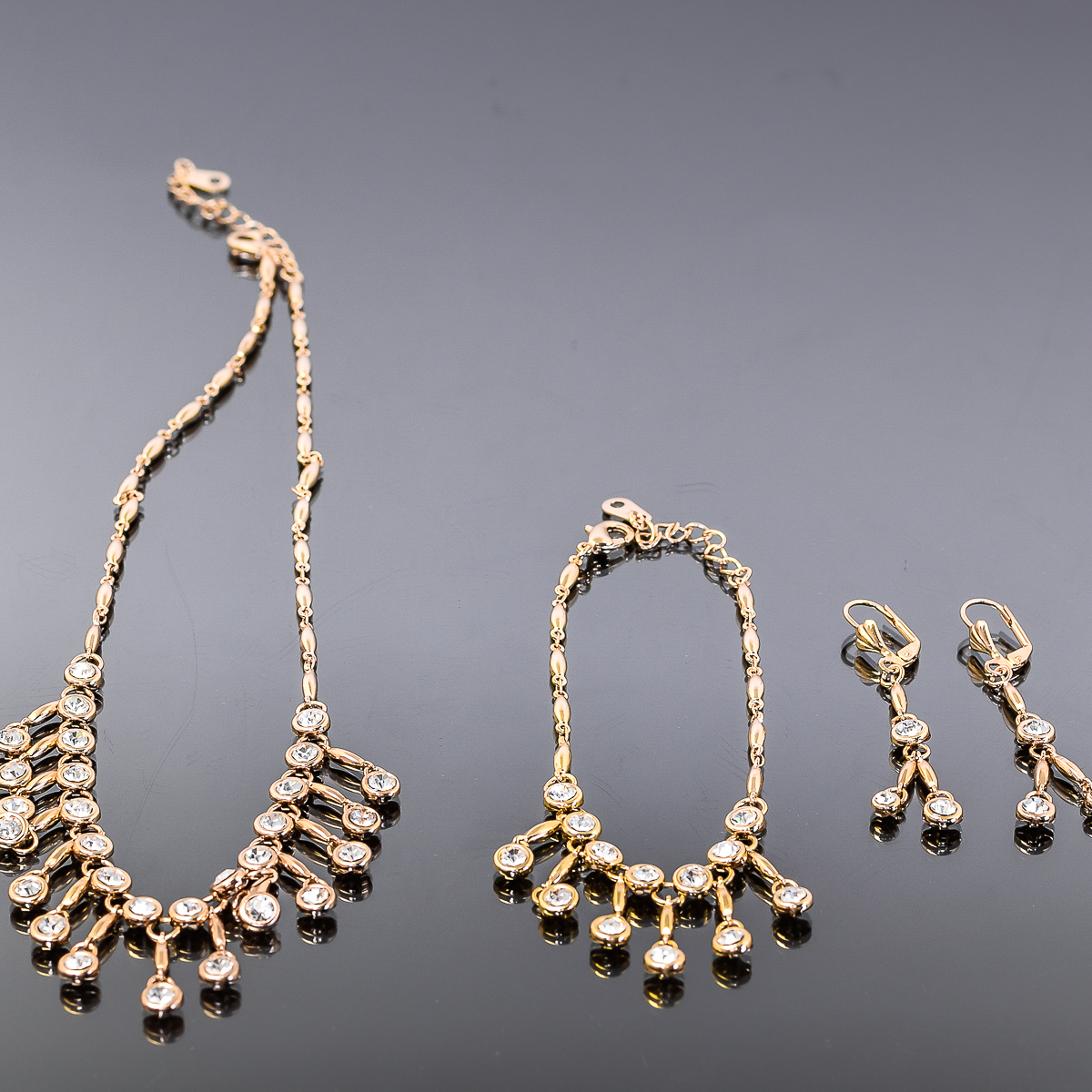 Costume Gold-Tone Fashion Jewelry Set