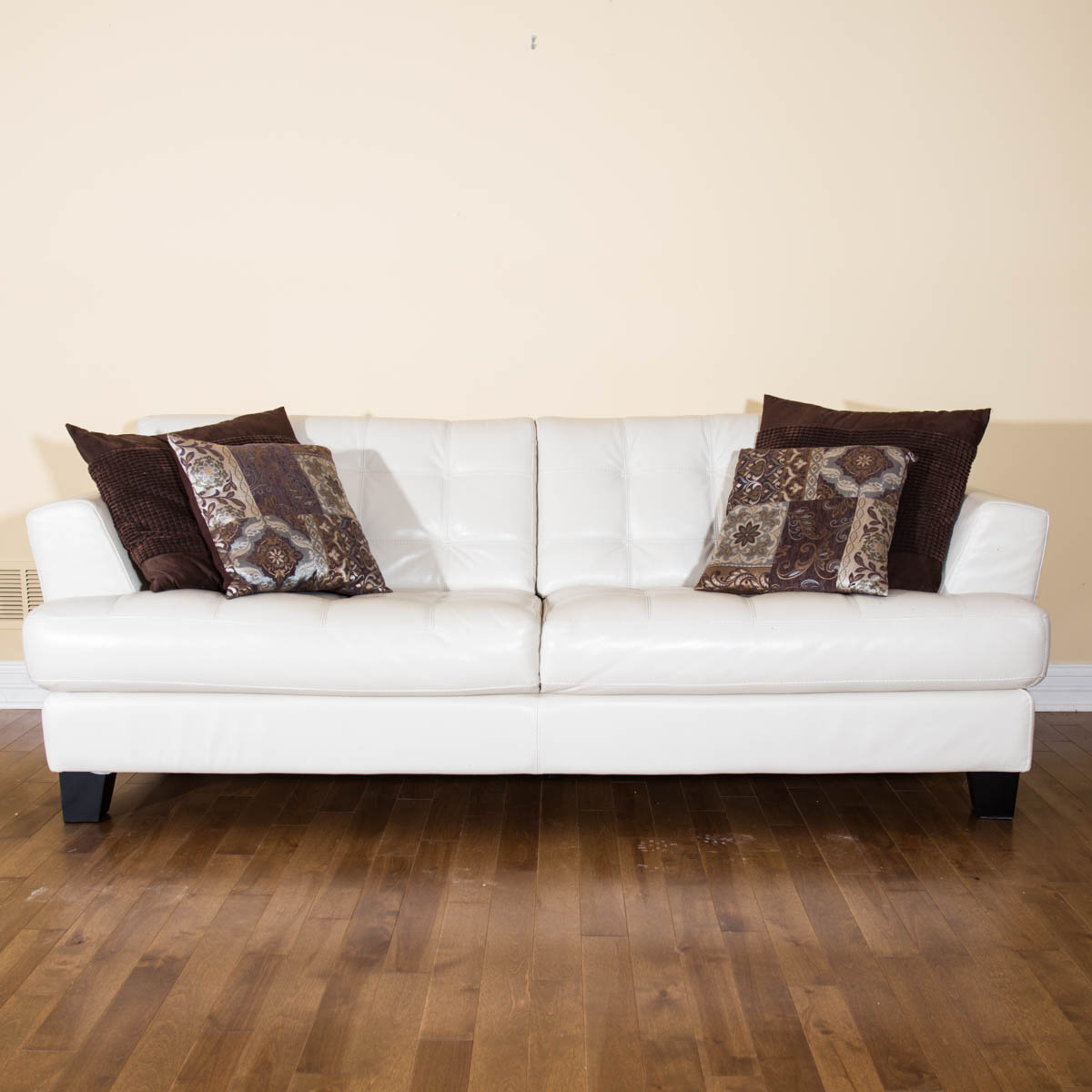 Cindy Crawford Home Leather Sofa