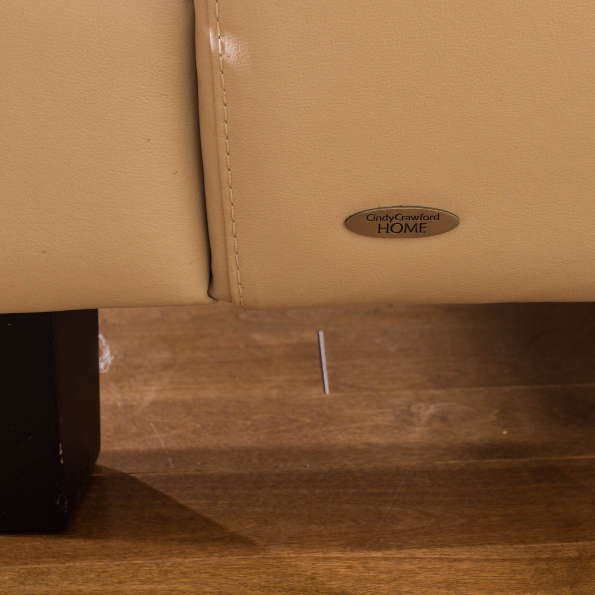 Cindy Crawford Home Leather Sofa