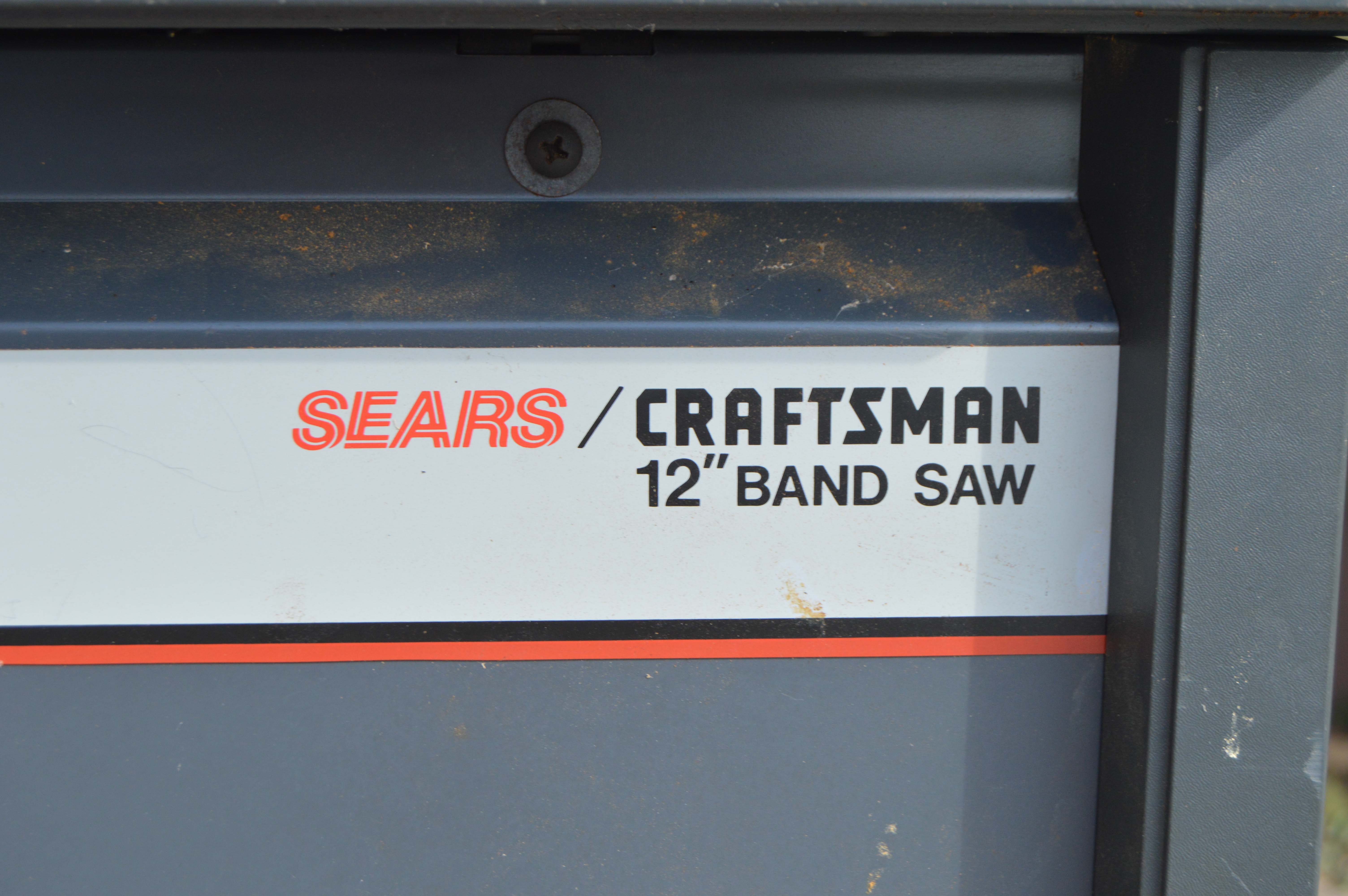 Craftsman 12" Two Speed Band Saw with Table