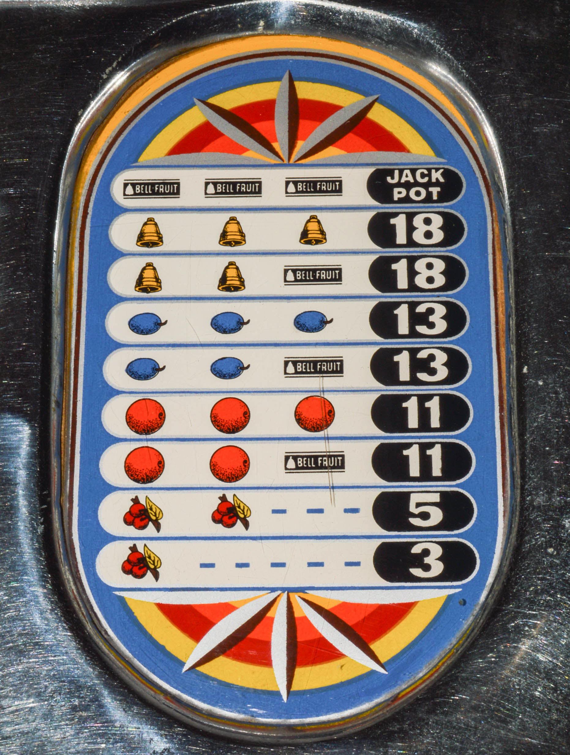 Vintage Jennings "Chief Tic Tac Toe" 25 cent Slot Machine