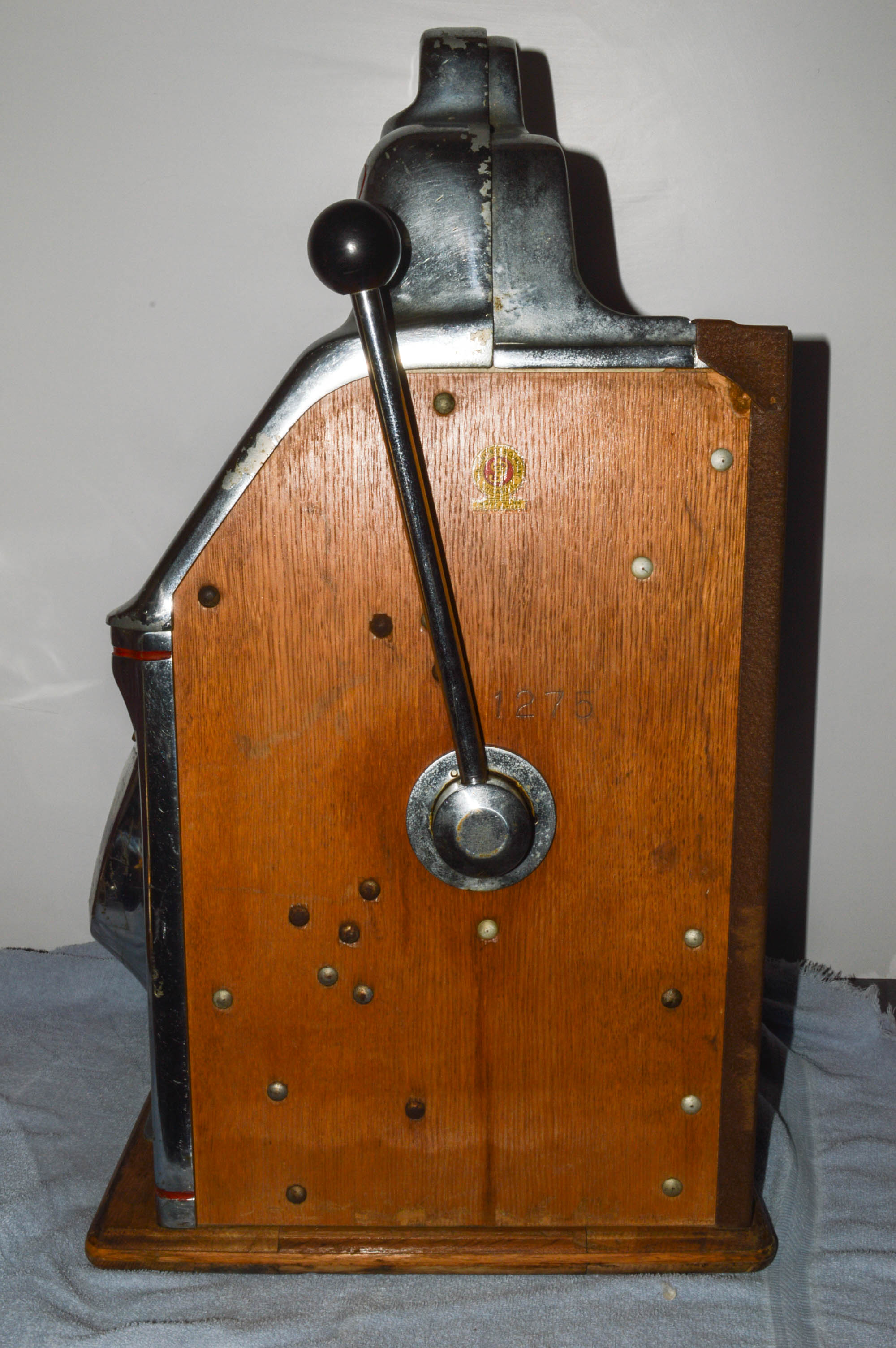 Vintage Jennings "Chief Tic Tac Toe" 25 cent Slot Machine