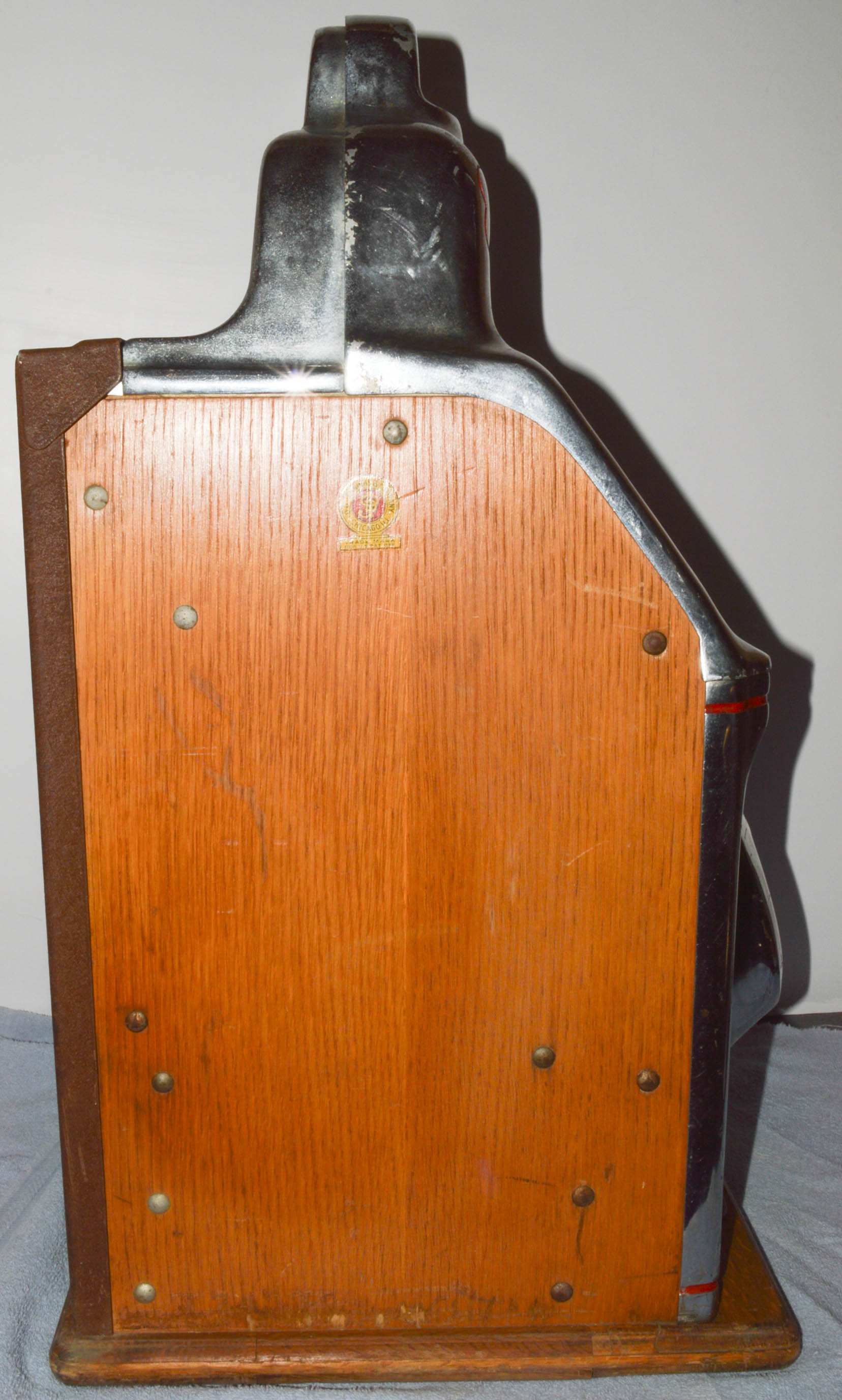 Vintage Jennings "Chief Tic Tac Toe" 25 cent Slot Machine