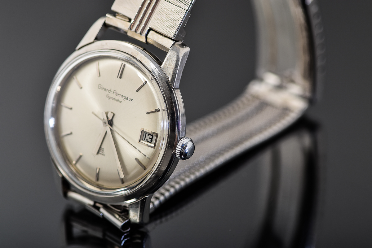 Vintage Girard-Perregaux Gyromatic 39 Jewels Automatic Watch