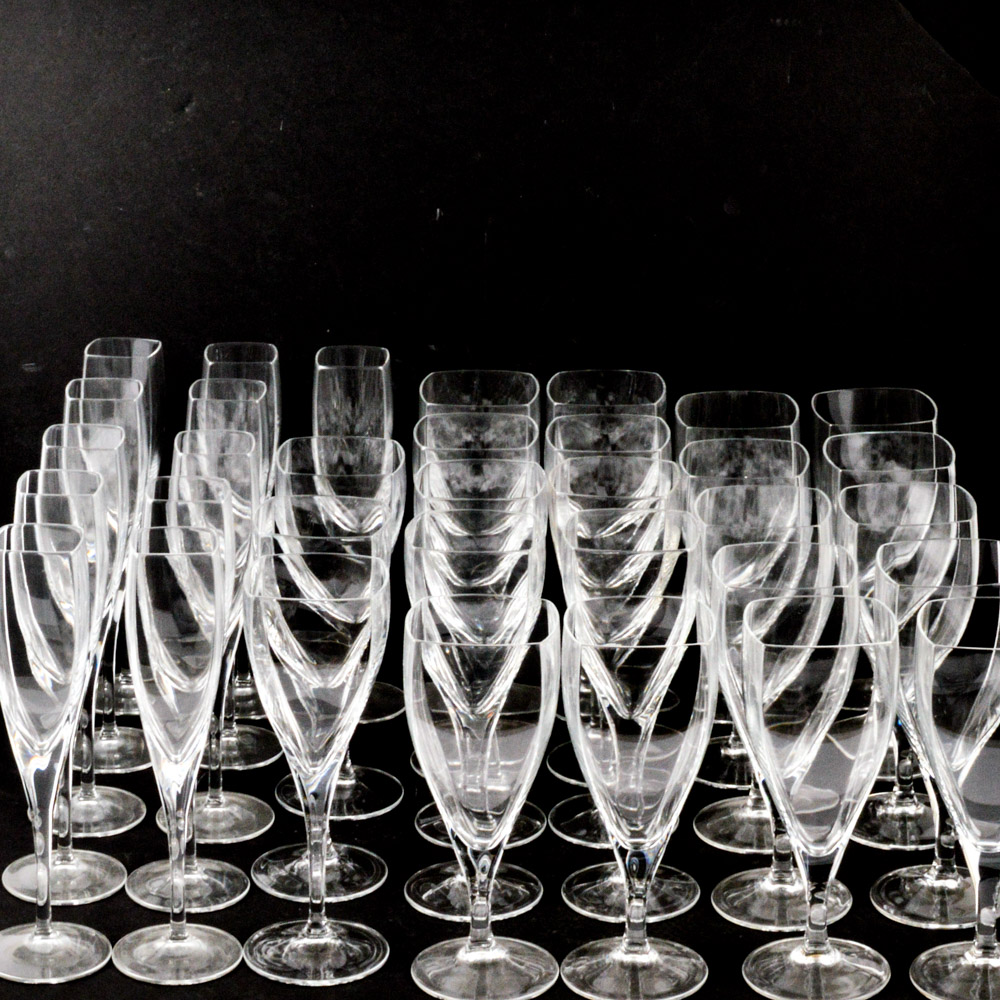 Mikasa Crystal Stemware Set EBTH