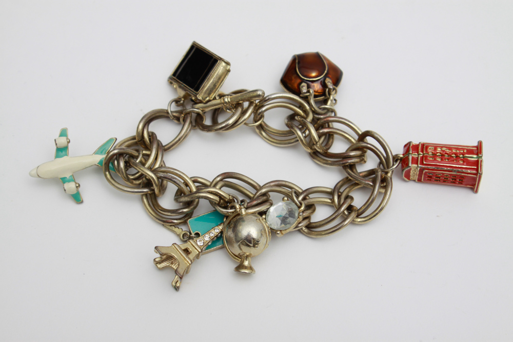 Collection of Gold Toned Bracelets