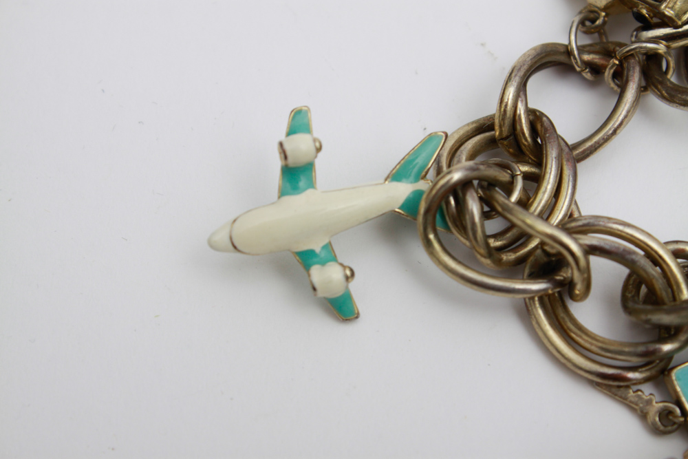 Collection of Gold Toned Bracelets