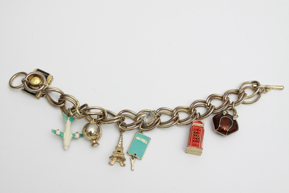 Collection of Gold Toned Bracelets