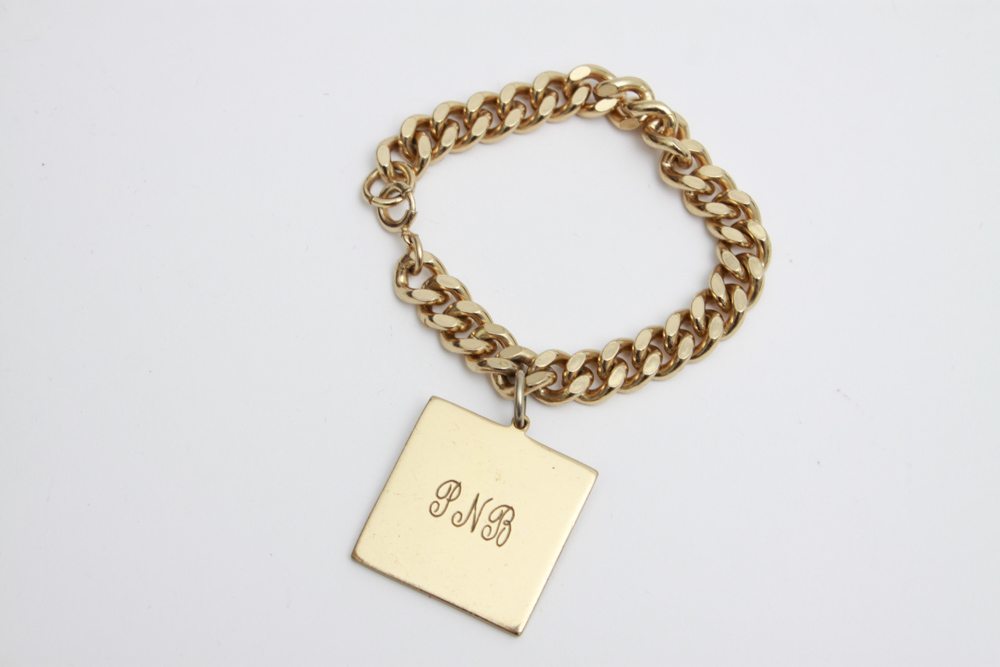 Collection of Gold Toned Bracelets