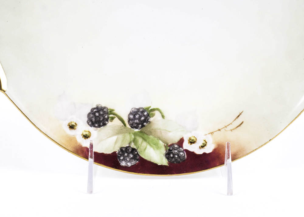 T&V Limoges France Hand Painted Plate