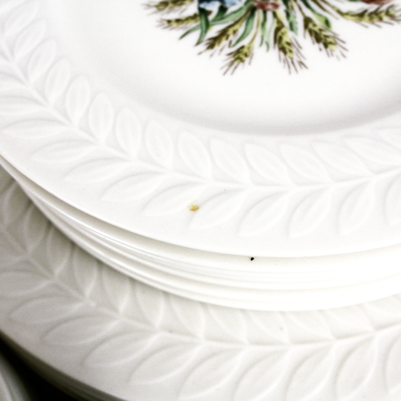 Theodore Haviland China Set in "Mount Vernon" Pattern