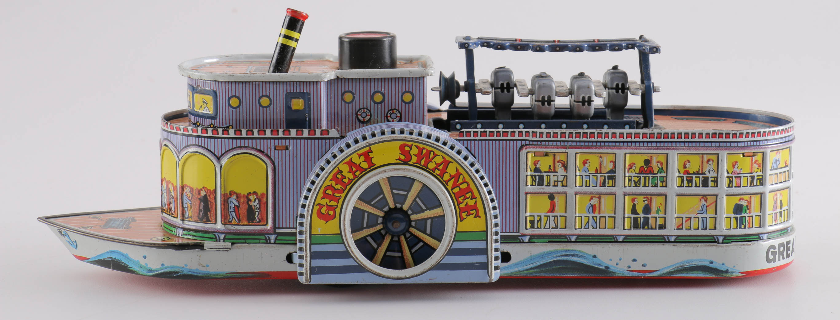 Vintage Tin Steamboat