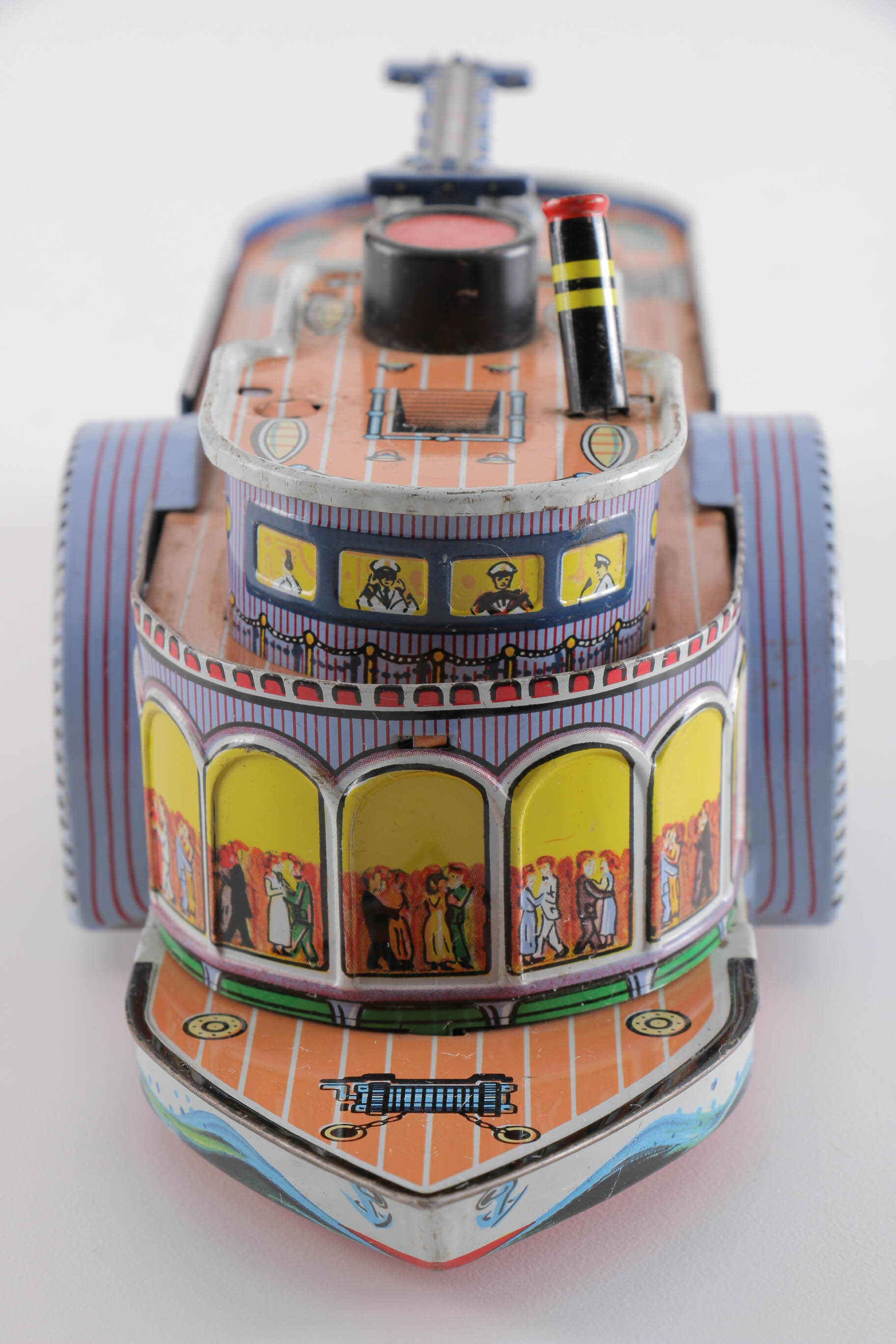 Vintage Tin Steamboat
