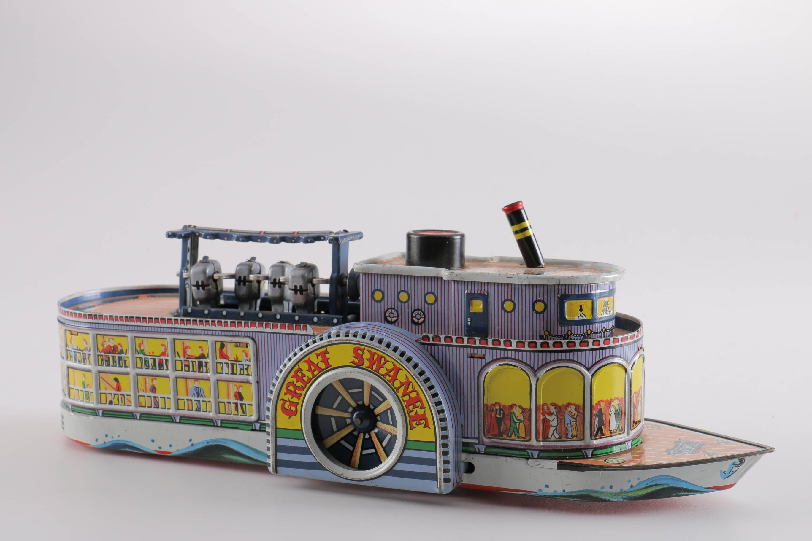 Vintage Tin Steamboat