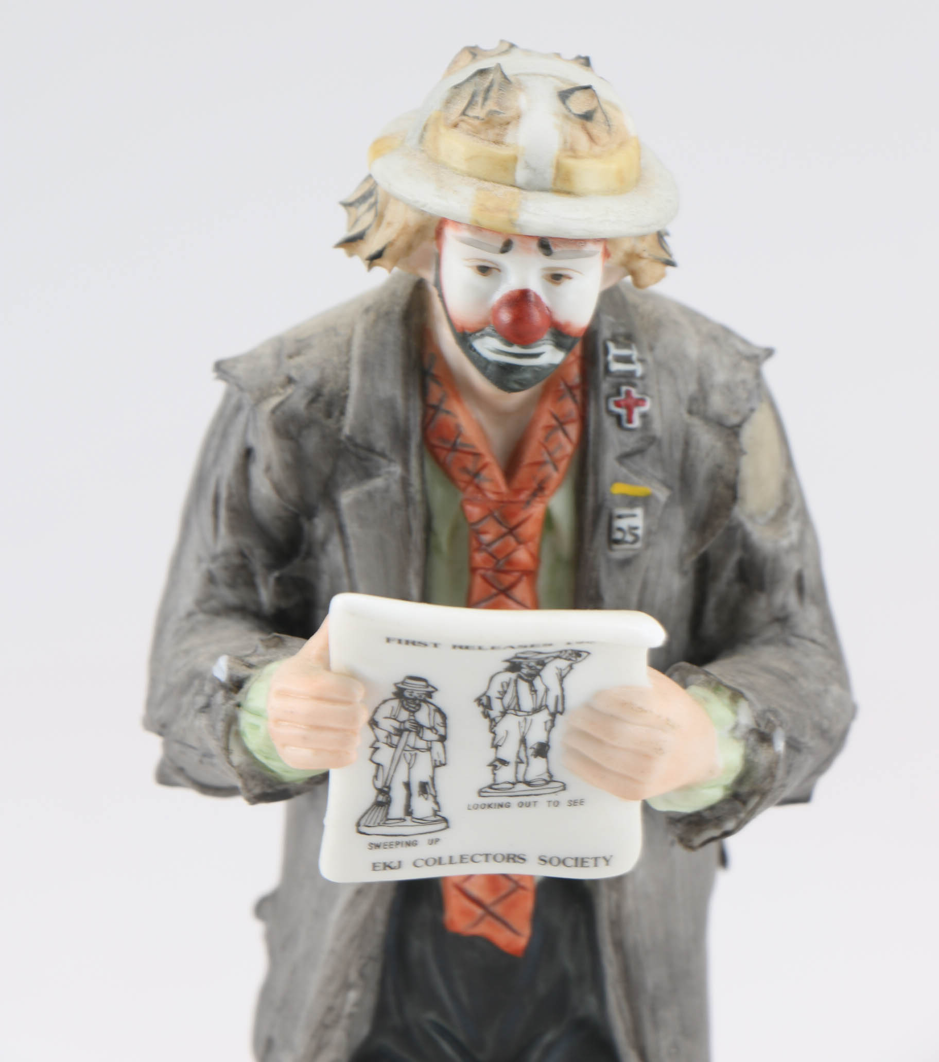 Emmett Kelly Jr. "Ten Years of Collecting" Figurine by Flambro
