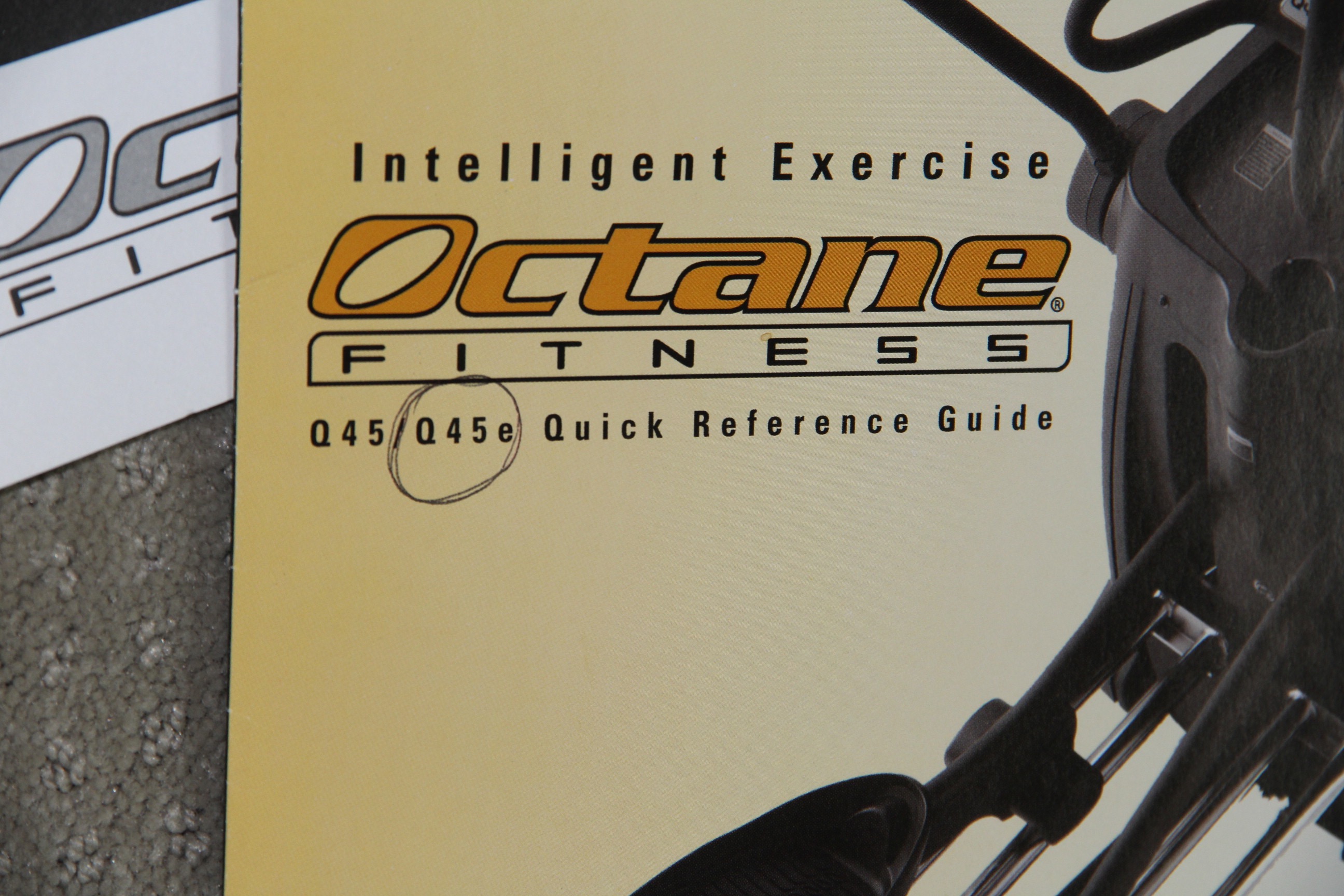 Octane Fitness Q45E Elliptical Trainer