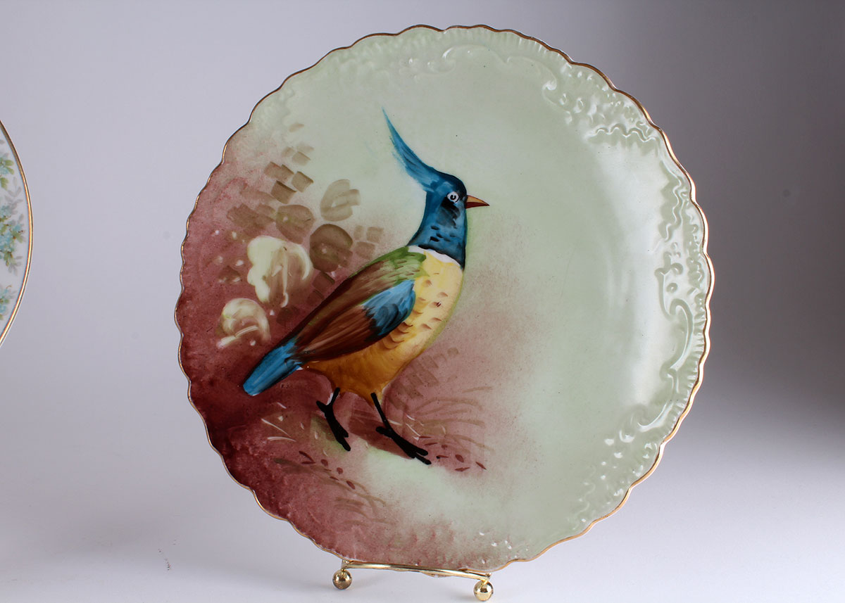 French Limoges China Plates and Platter