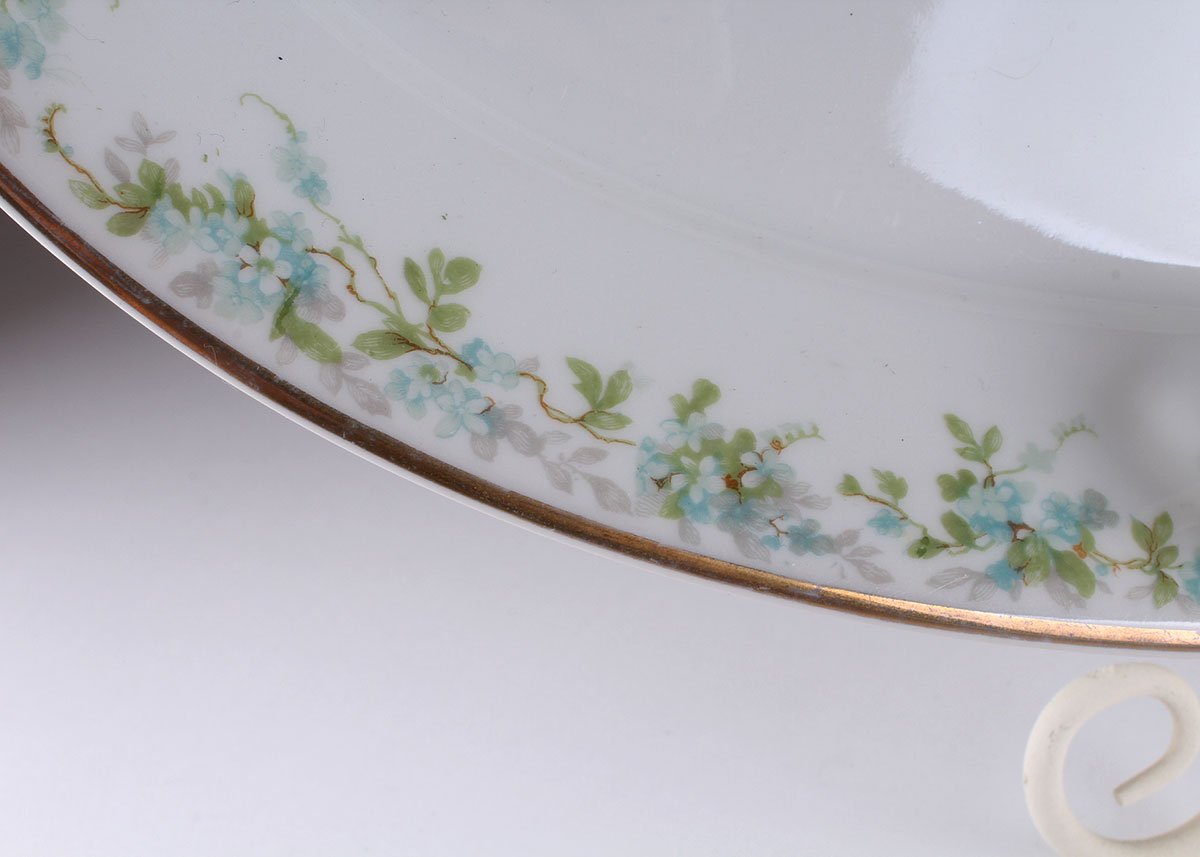 French Limoges China Plates and Platter