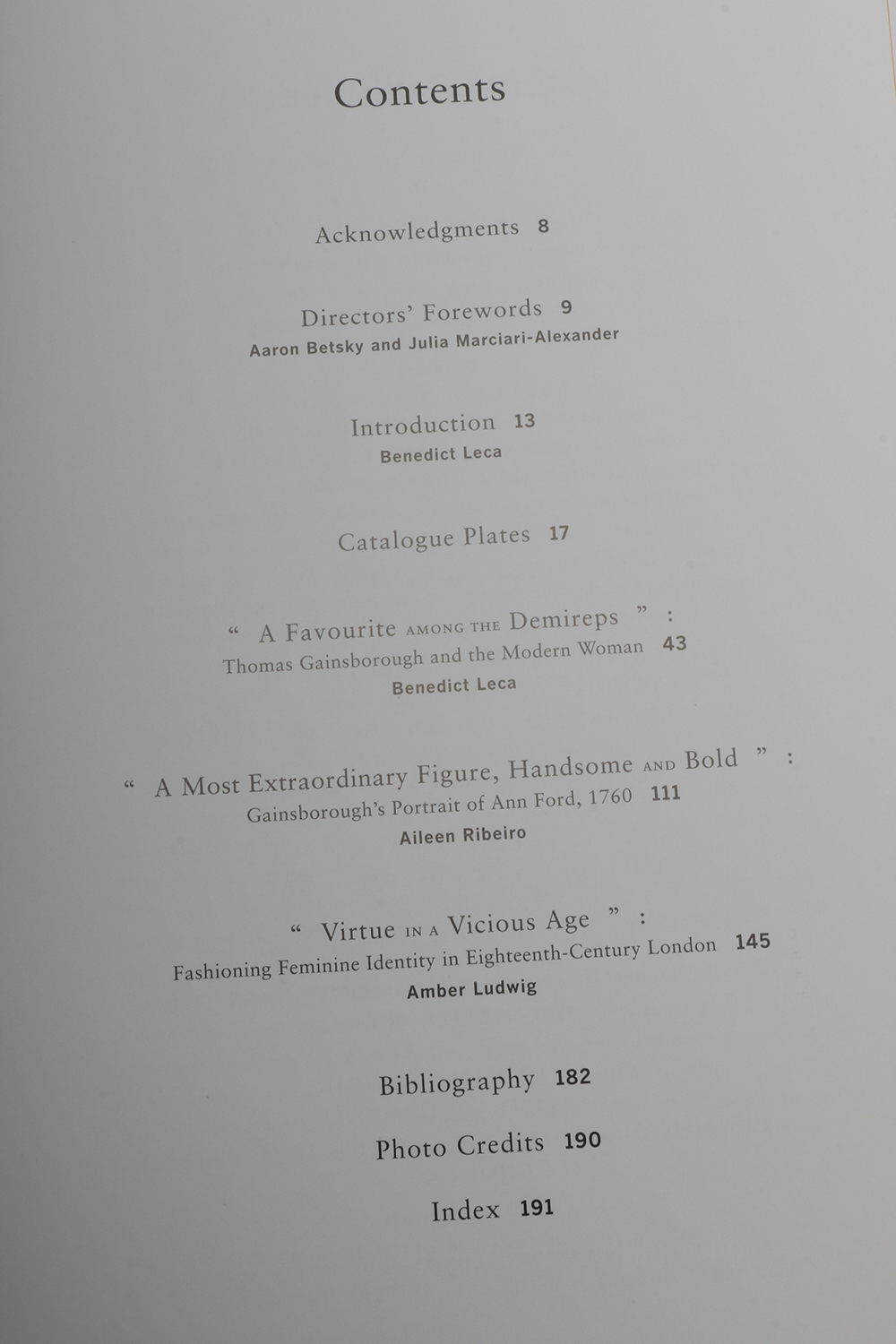 Books on the Art of Gainsborough