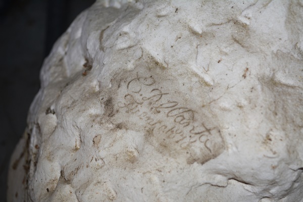 Marble Carved Statue of Young Michelangelo After Emilio Zocchi