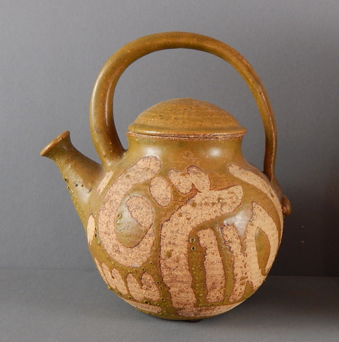 Kathy Koop Signed Teapot