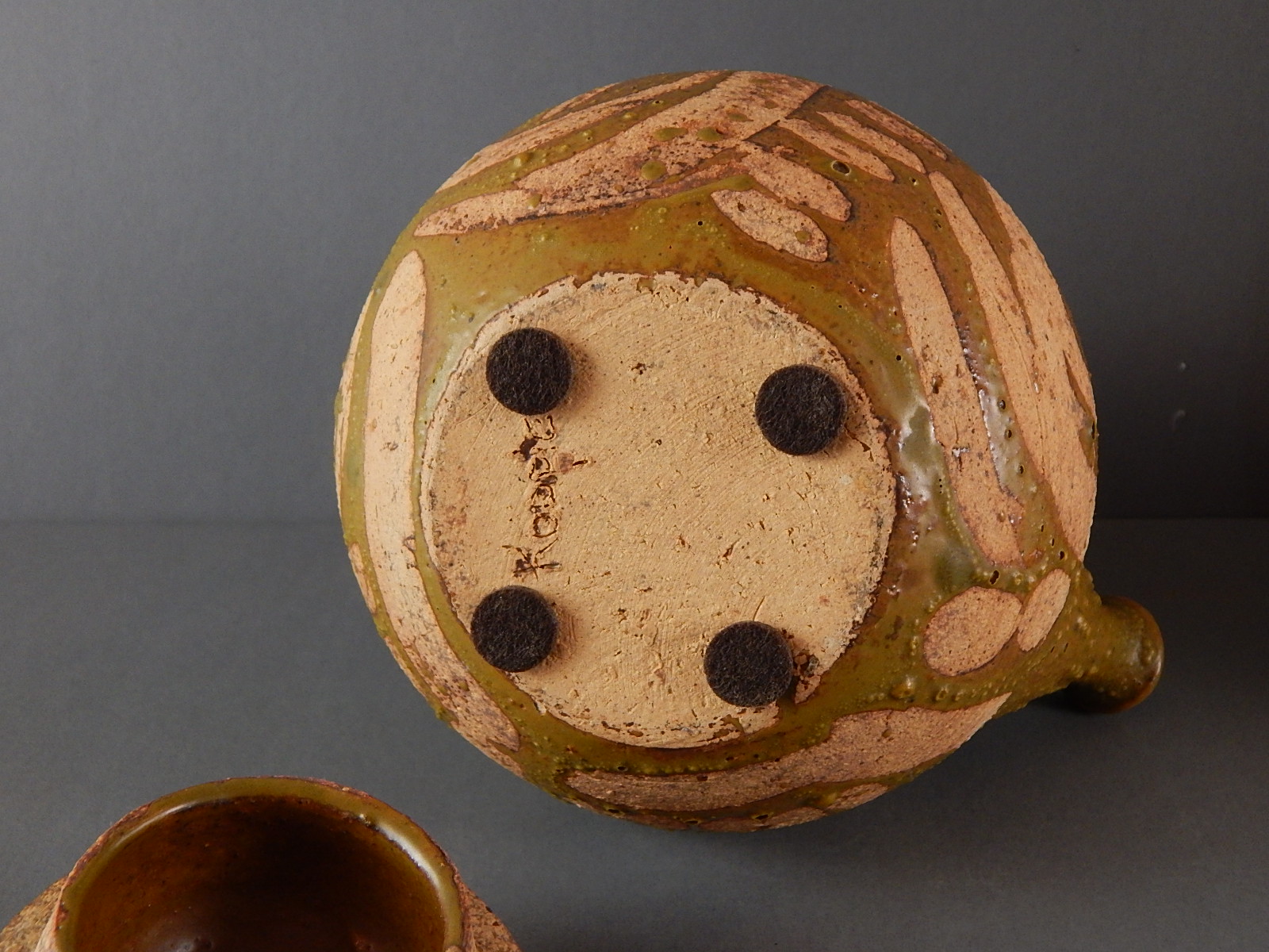 Kathy Koop Signed Teapot