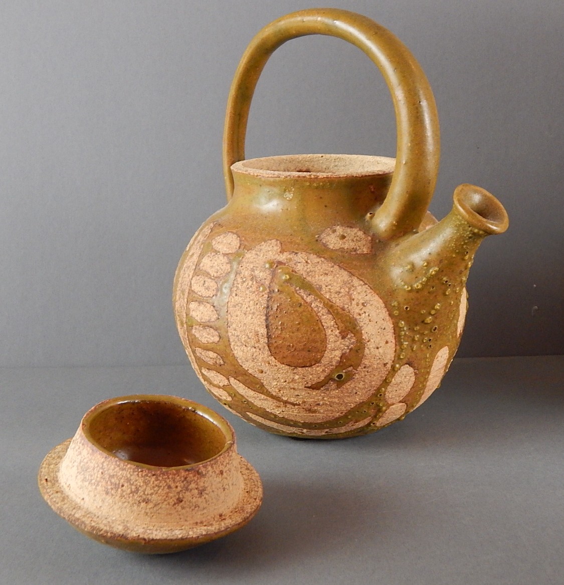 Kathy Koop Signed Teapot