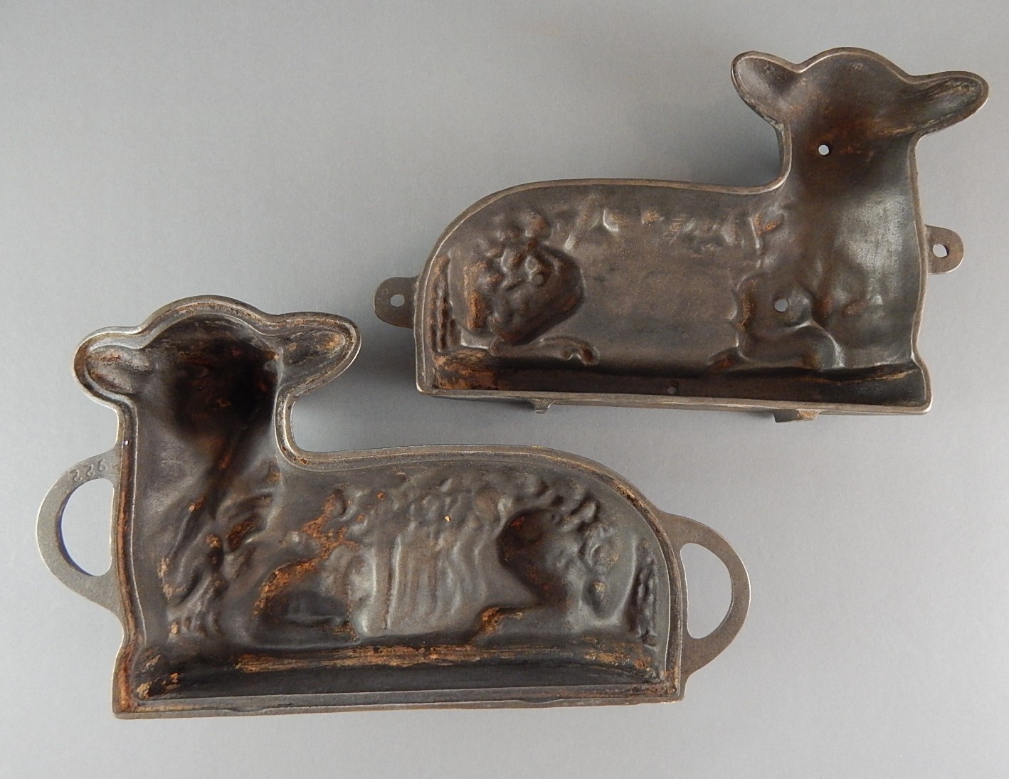 Vintage Griswold Cast Iron Lamb Cake Mold