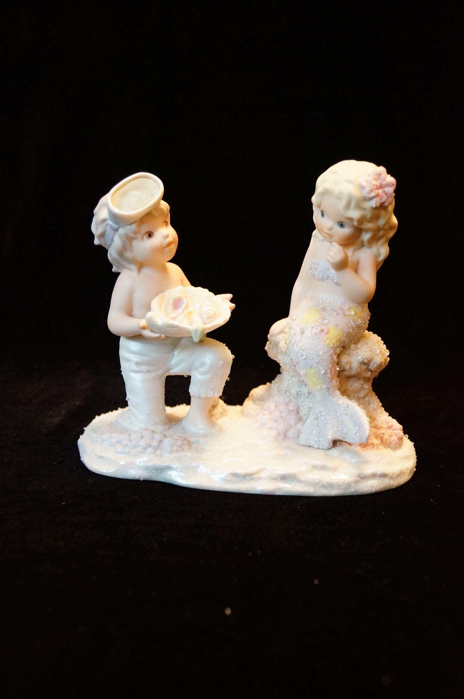 Set of Enesco Japanese Coral Kingdom Figurines