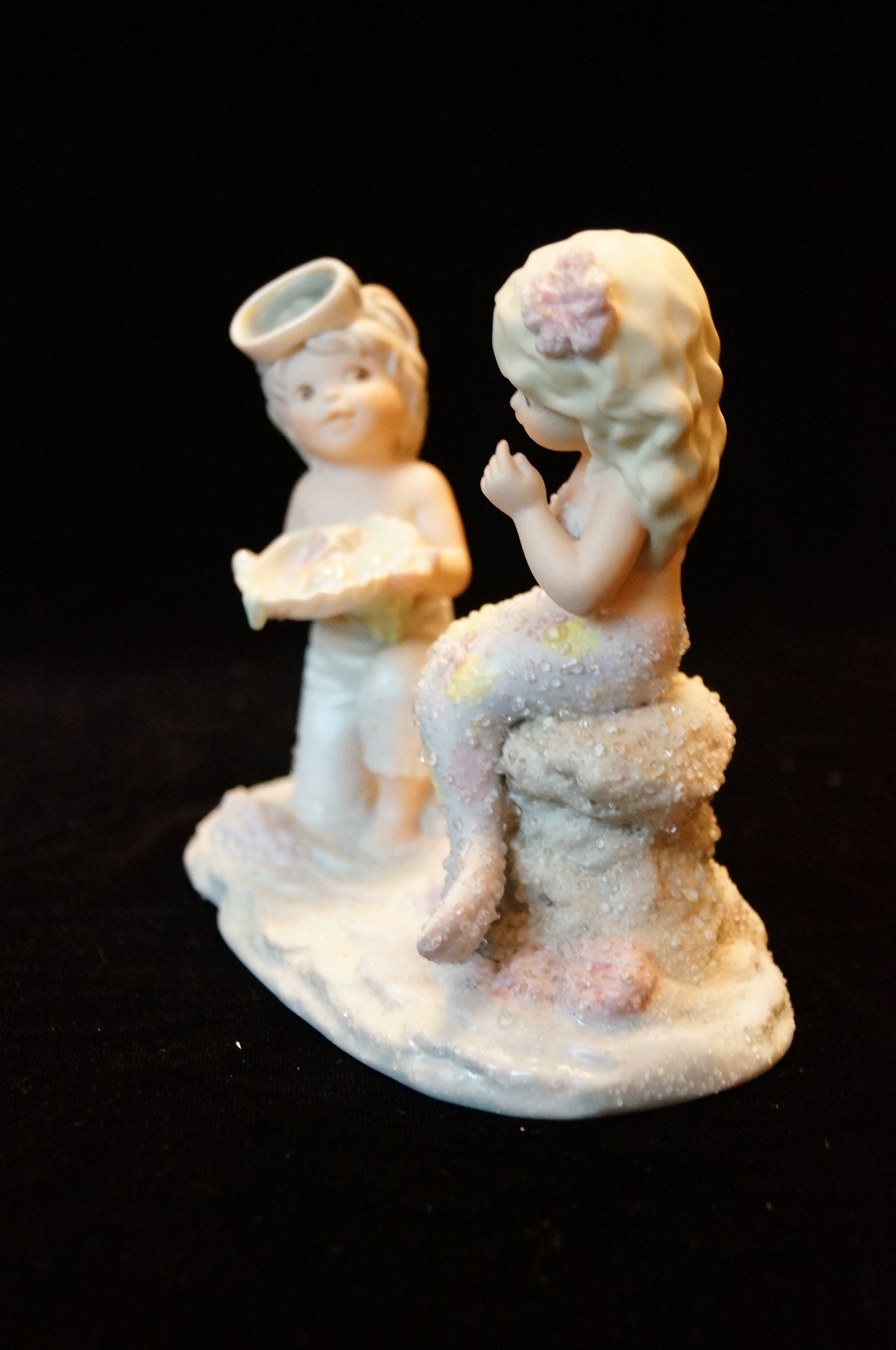 Set of Enesco Japanese Coral Kingdom Figurines