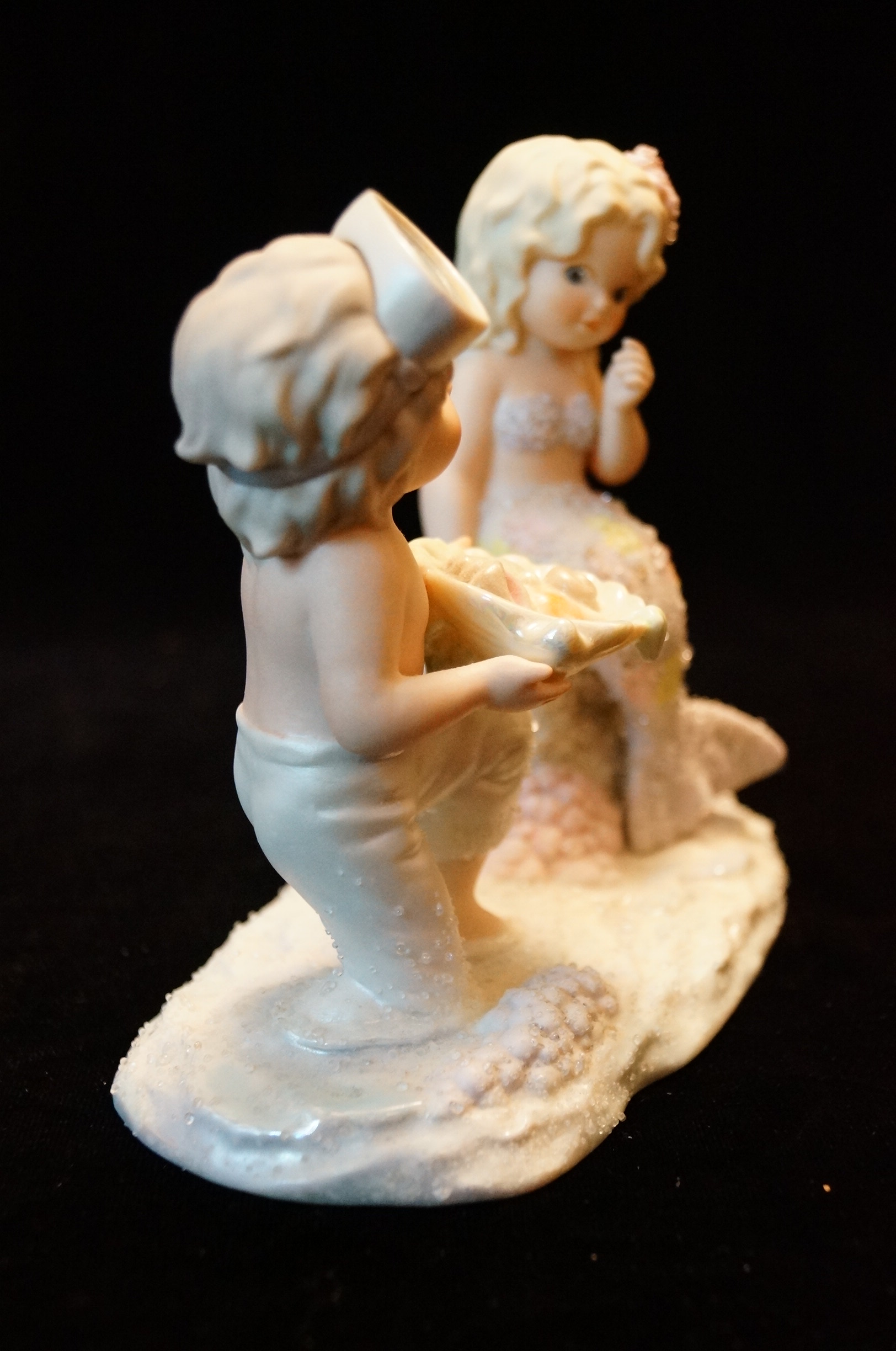 Set of Enesco Japanese Coral Kingdom Figurines