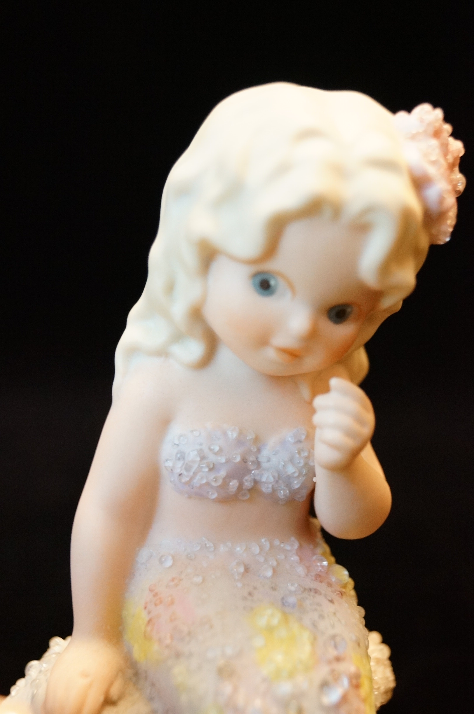 Set of Enesco Japanese Coral Kingdom Figurines