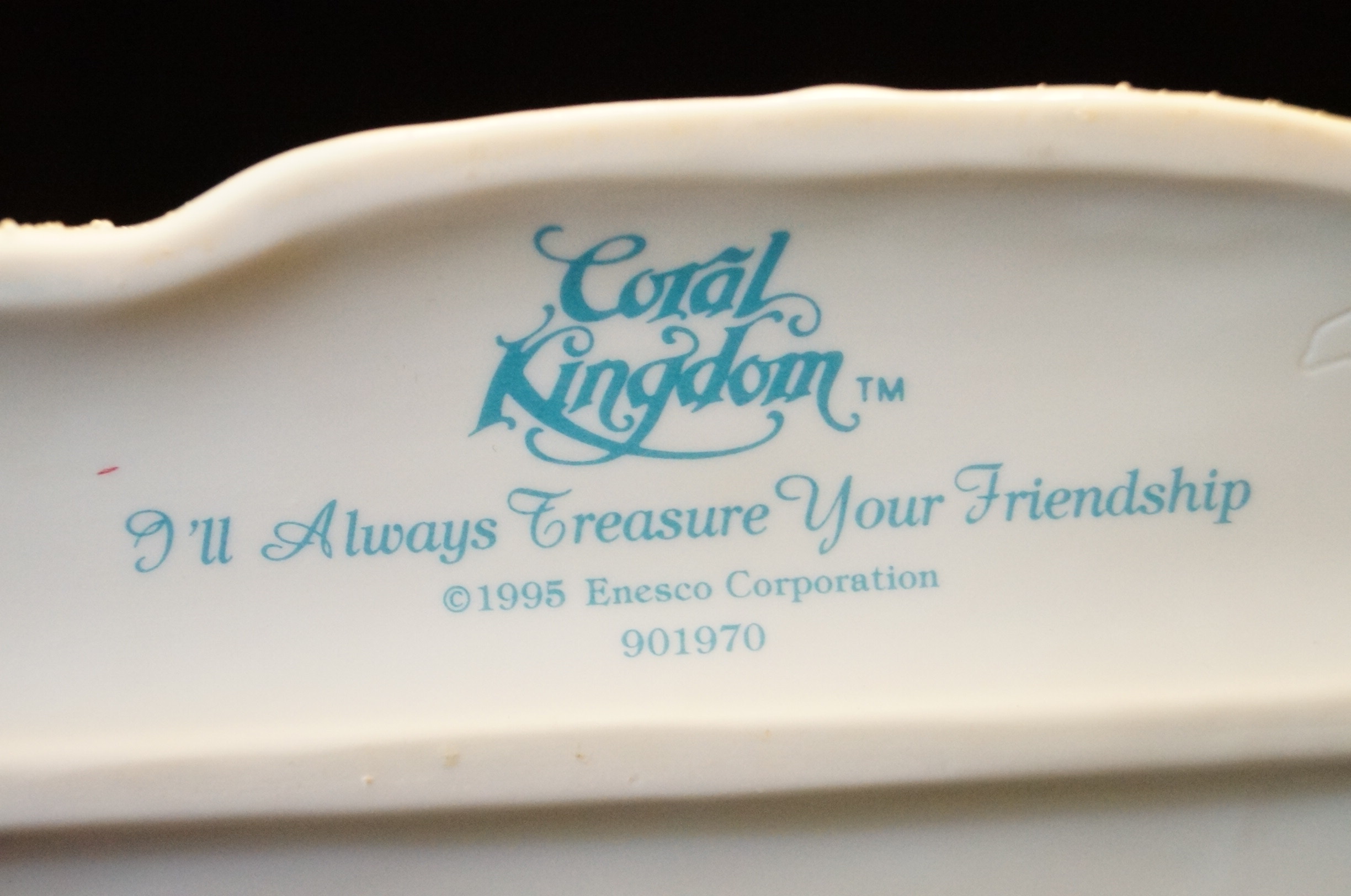 Set of Enesco Japanese Coral Kingdom Figurines