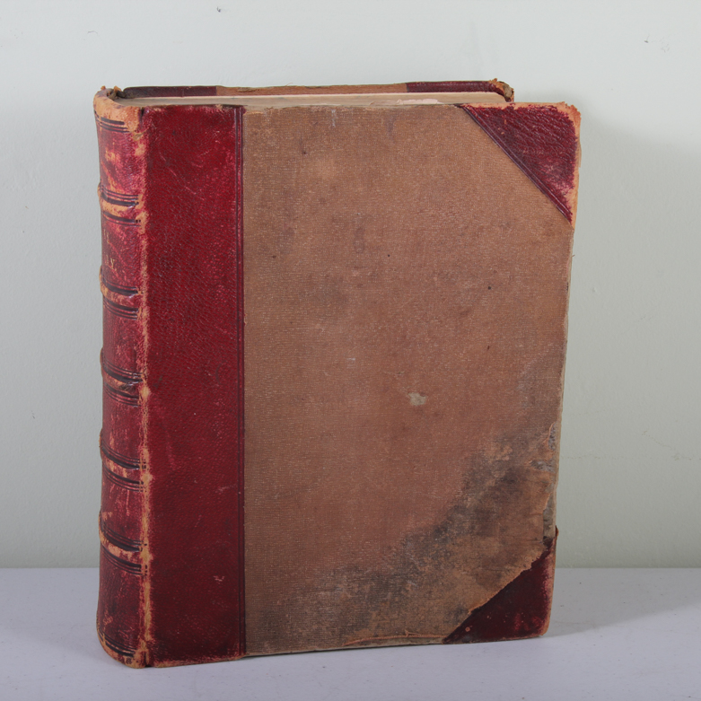 An Antique 1884 Edition of Webster's Dictionary