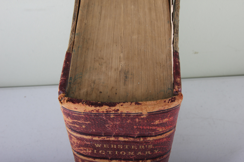 An Antique 1884 Edition of Webster's Dictionary