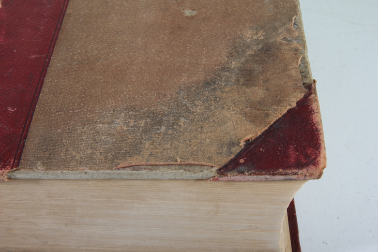 An Antique 1884 Edition of Webster's Dictionary