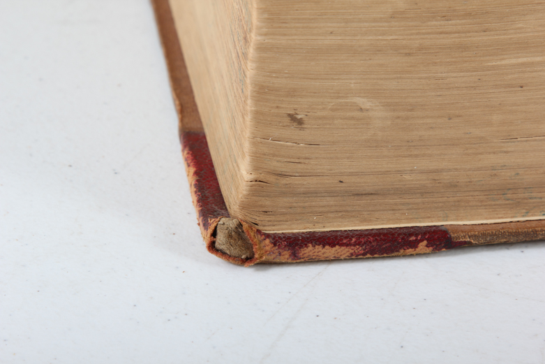 An Antique 1884 Edition of Webster's Dictionary