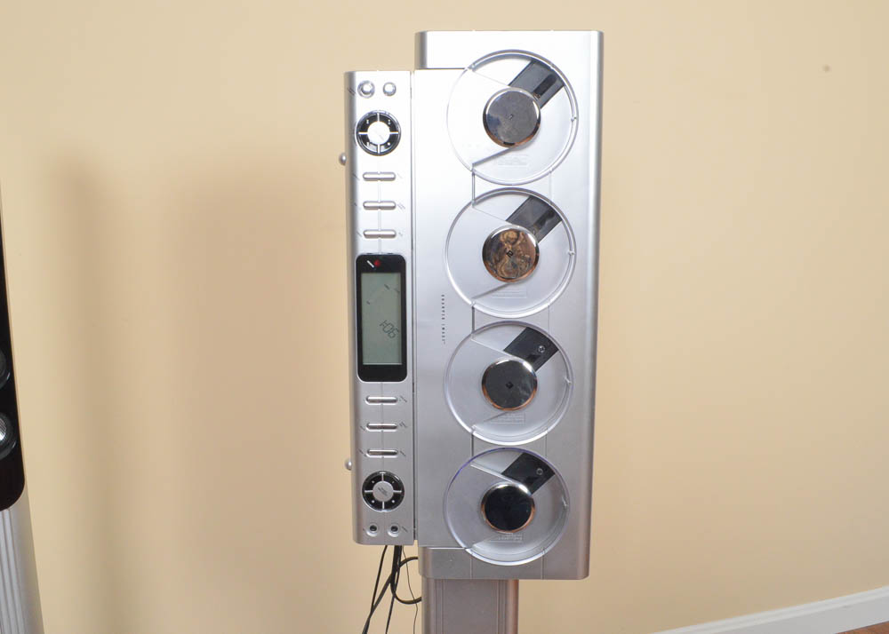 Sharper Image 4-Disc Entertainment Tower With Subwoofer