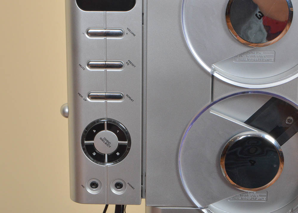 Sharper Image 4-Disc Entertainment Tower With Subwoofer