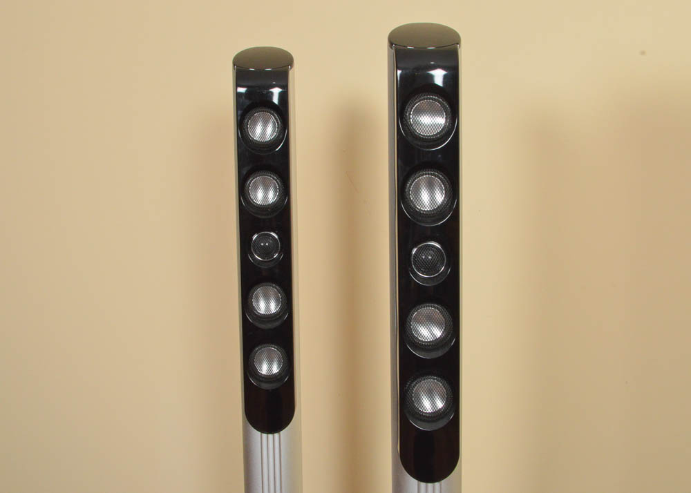 Sharper Image 4-Disc Entertainment Tower With Subwoofer