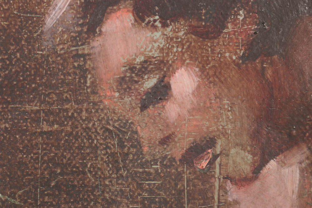 Robert Moyer Oil on Canvas Painting of A Ballerina Dancer